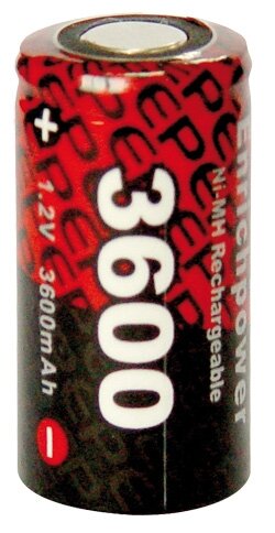 NiMH Akku 3600mAh 1,2V Sub-C Einzelzelle