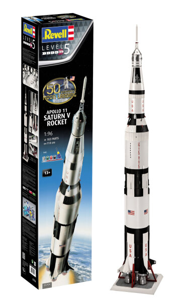 Geschenkset Apollo 11 Saturn V Rocket