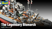 Geschenkset  The Legendary Bismarck (1:700&1:1200)