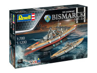 Geschenkset  The Legendary Bismarck (1:700&1:1200)