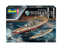 Geschenkset  The Legendary Bismarck (1:700&1:1200)