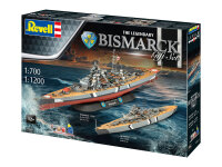 Geschenkset  The Legendary Bismarck (1:700&1:1200)
