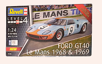 Ford GT 40 Le Mans 1968 & 1969