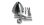 D-Power Turbo Spinner Aluminium mit Z-Gabel 38mm / 5,0