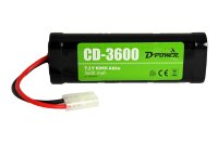 D-Power CD-3600 7.2V NiMH Akku mit Tamiya-Stecker