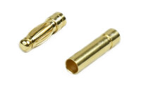 Goldkontaktstecker 3mm 1 Paar