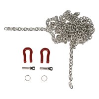 Kette silber mit Schäkel