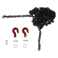 Kette schwarz mit Schwerlasthaken