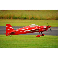 EXTREMEFLIGHT-RC LASER 74&quot; ROT/WEISS ARF CLASSIC DESIGN