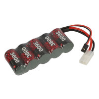 NiMH Akku 3600mAh 5 Zellen Sub-C Empfängerpack 1:5