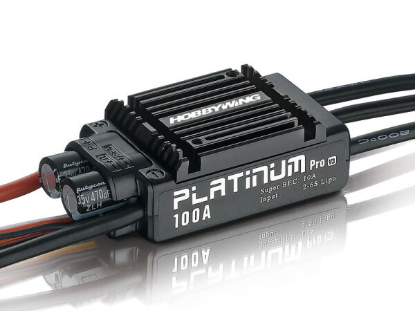 Platinum Pro 100A Regler V3 2-6s, 10A BEC
