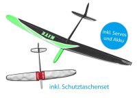 Kite PNP CFK DLG/F3K Grün 1500mm inkl. Schutztaschen