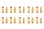 Goldkontakte Ø 3,5 mm - 10 Paar