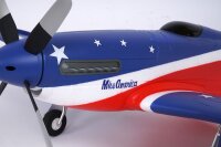 FMS P-51 Miss America PNP - 110 cm - inkl. Reflex Gyro