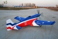 FMS P-51 Miss America PNP - 110 cm - inkl. Reflex Gyro