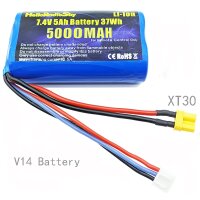 HelloRadio V14 2S Li-Ion 5000mah 7,4V Akku
