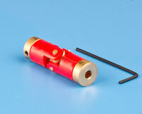 Wellenkupplung 2,3 auf 4 mm