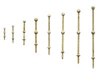 Relingstütze 10mm 2 Durchz(10)