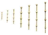 Relingstütze 20mm 3 Durchz(10)