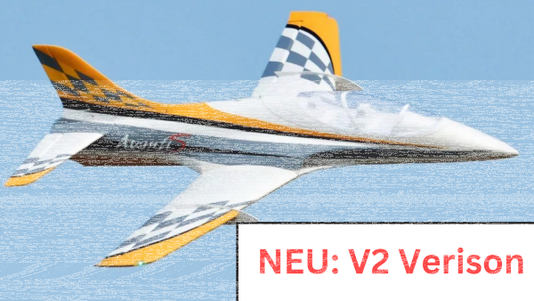 Freewing Avanti S V2 Yellow 80mm EDF Sport Jet - PNP