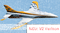 Freewing Avanti S V2 Yellow 80mm EDF Sport Jet - PNP