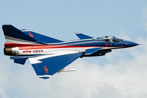 Freewing PLAAF J-10A Blau/Weiß Ultra Performance 8S 90mm EDF Jet - PNP