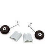 Parkzone Landing Gear Set UM P-40 Warhawk