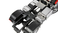 Mercedes-Benz Arocs Sattelzug mit Kippauflieger 4x4 1:14 RTR rot