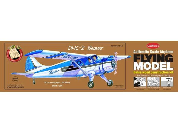 DHC-2 Beaver Balsabausatz