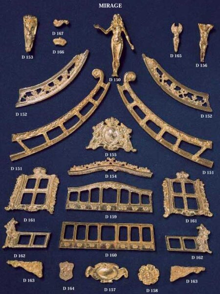 Met./Gußbeschlagteiles. Mirage