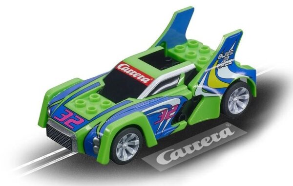 Carrera Go!!! Build n Race - Race Car green