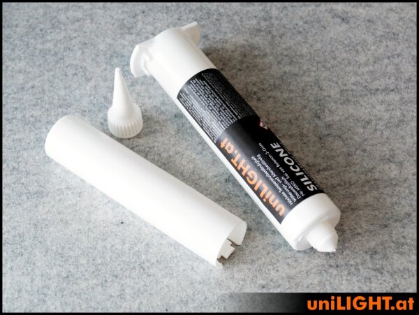 Silikon TRANSPARENT, 80ml Hitzefest