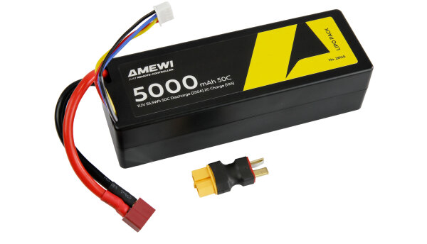 LiPo Akku 3S 11,1V 5000mAh 50C T-Plug