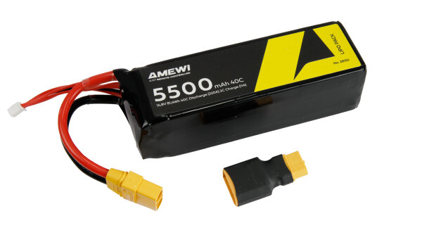 LiPo Akku 4S 14,8V 5500mAh 50C XT90