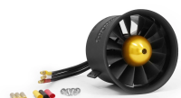 Freewing 80 mm 12-Blatt EDF 6S Antriebssystem mit 3658-2150 Kv Innenläufermotor