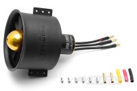Freewing 90 mm 12-Blatt EDF 6S Antriebssystem mit 3668-1960 Kv Innenläufermotor