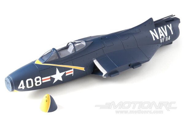 Freewing 64mm F9F Panther 4S Blauer Rumpf
