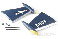 Freewing F9F Panther 4S Blau 64mm Flügelsatz