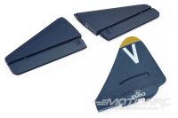 Freewing 64mm F9F Panther Blaues Leitwerk Set