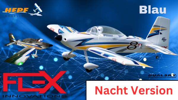 Flex Innovations RV-8 10E G2 SUPER PNP blue night