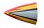 Flex Innovations 5-INCH EDGE STYLE CARBON FIBER SPINNER yellow-grey-black