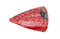 Flex Innovations 5-INCH EDGE STYLE CARBON FIBER SPINNER red