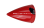 Flex Innovations 5-INCH EDGE STYLE CARBON FIBER SPINNER red