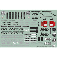 Pro-Line Karosserie 1:10 Jeep Wrangler Unlimited Rubicon (Radstand 325 mm)