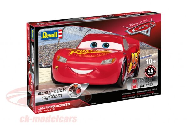Lightning McQueen Cars Bausatz 1:24 Revell