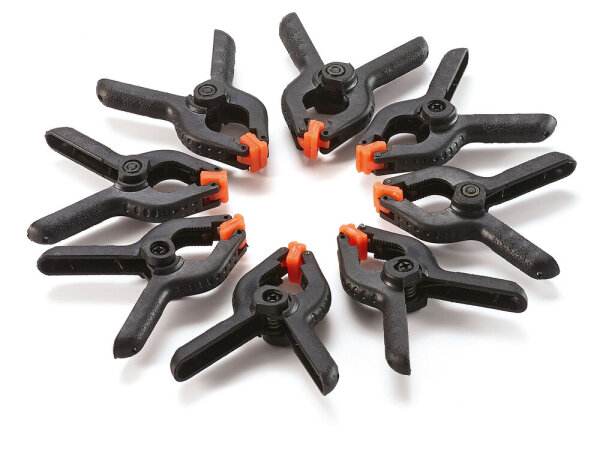 Spannzwingen 2 tlg. Donau Elektronik 19-3S Spann-Weite (max.):45 mm Produktabmessung, Länge: 110 mm