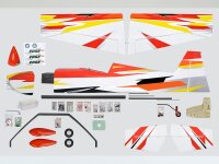 Phoenix Edge rot GP 120CC ARF Carbon - 264 cm
