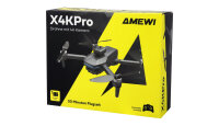 AMXFlight X4KPro Brushless-Drohne mit 4K Kamera inkl. 2 Akkus
