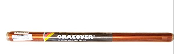 Oracover Breite 60cm, Länge 1m in transparent orange
