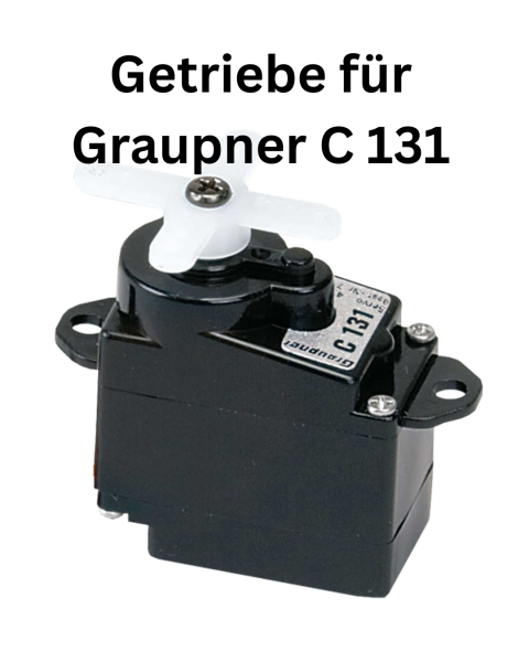 Getriebe für C 131 Graupner 7121.2